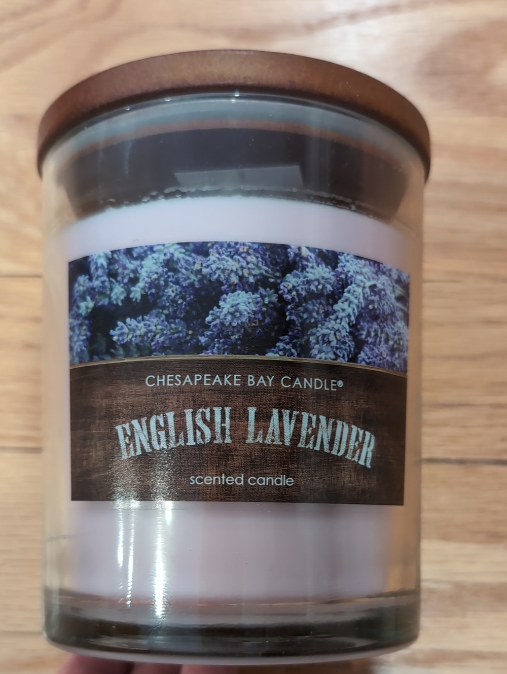 Chesapeake Bay English Lavender Scented Candle - Lavender Purple